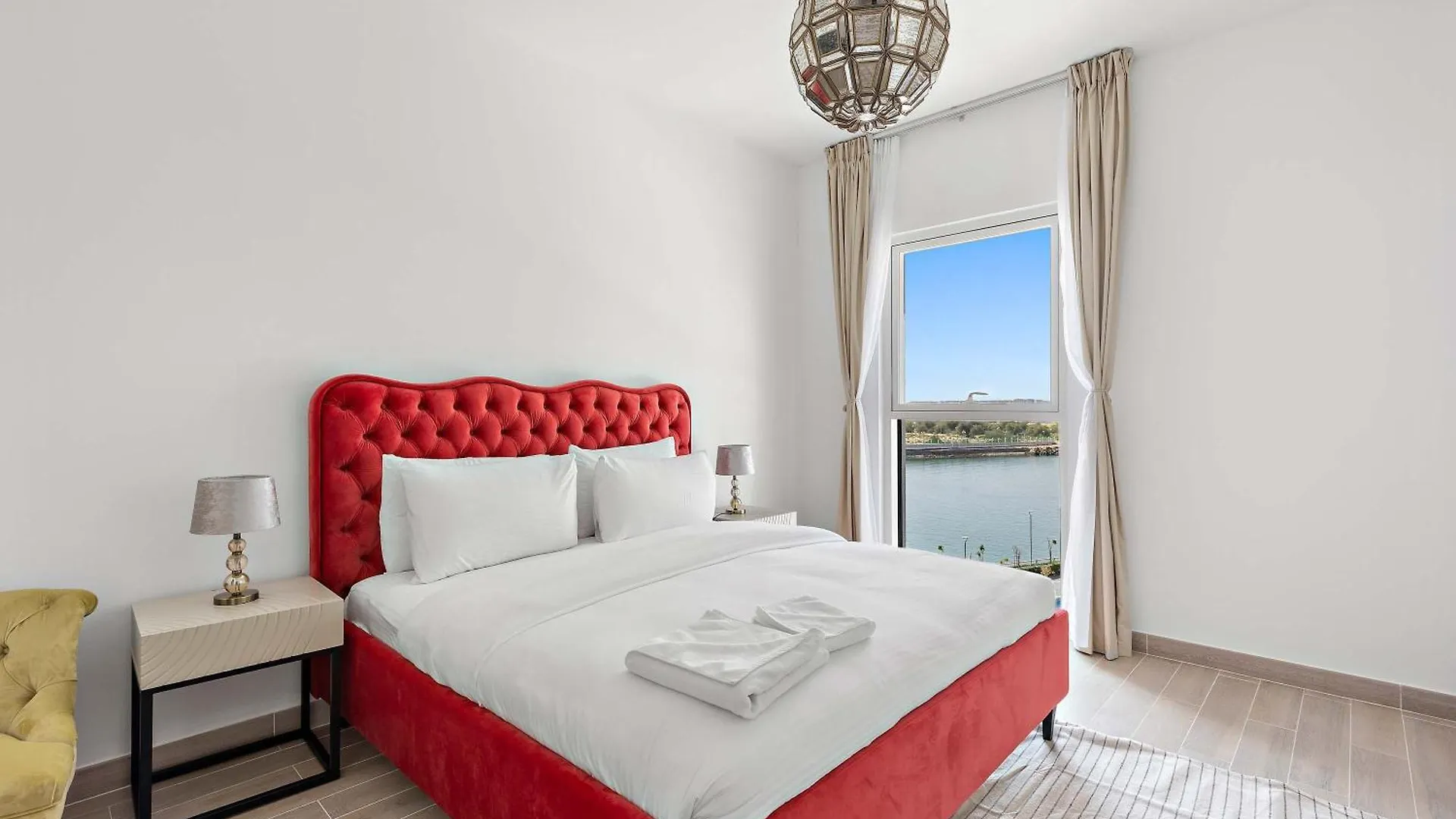 Apartment Silkhaus Near Ferrari World With Canal View From Balcony Abu Dhabi